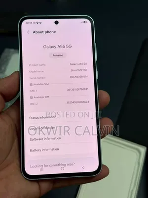New Samsung Galaxy A55 256 GB White