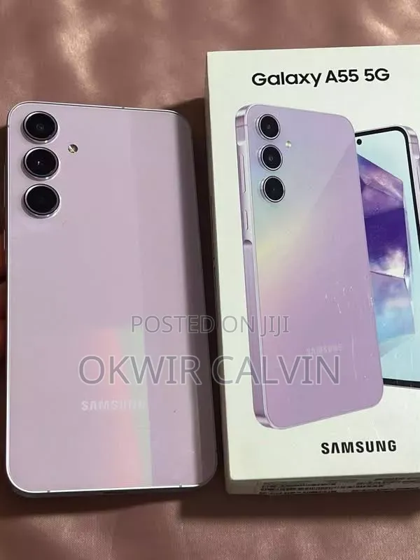 New Samsung Galaxy A55 256 GB Purple