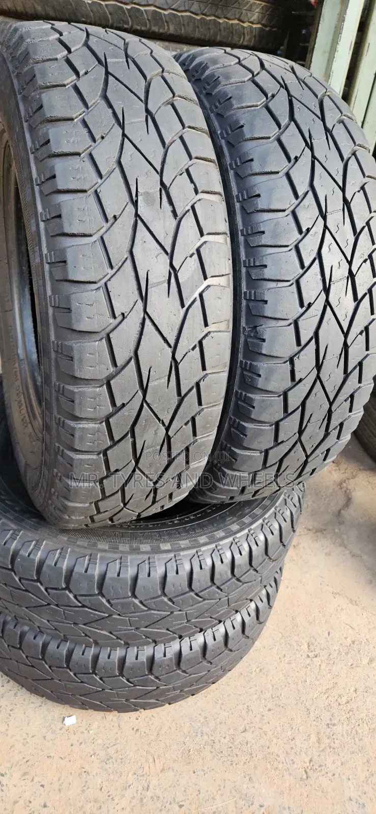 225 75 R15C With a 6PR Ecovision All Terrain AT Tires Still Gd Tires.