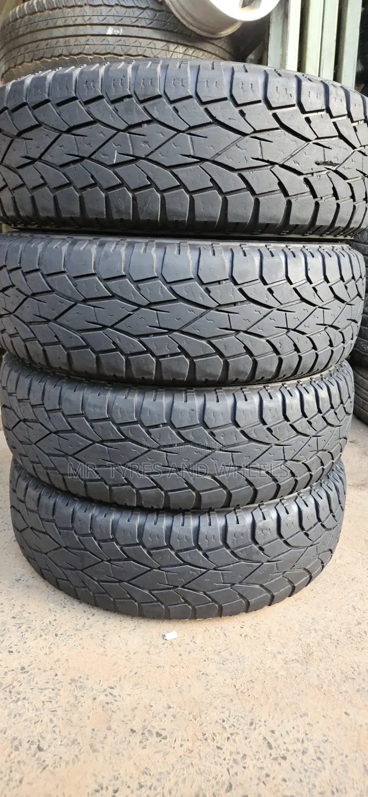 225 75 R15C With a 6PR Ecovision All Terrain AT Tires Still Gd Tires.