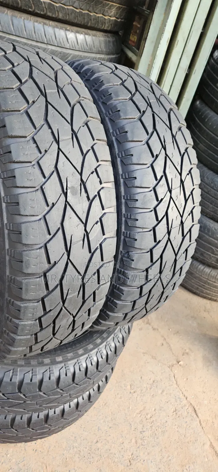 225 75 R15C With a 6PR Ecovision All Terrain AT Tires Still Gd Tires.