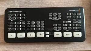 Blackmagic Design ATEM Mini Pro ISO HDMI Live Stream Switcher