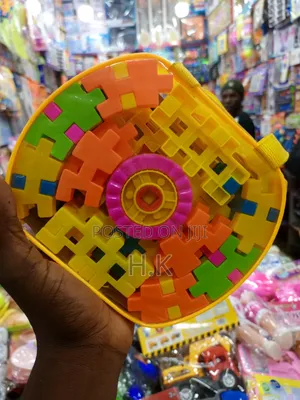 Interlocking Plastic Building Blocks