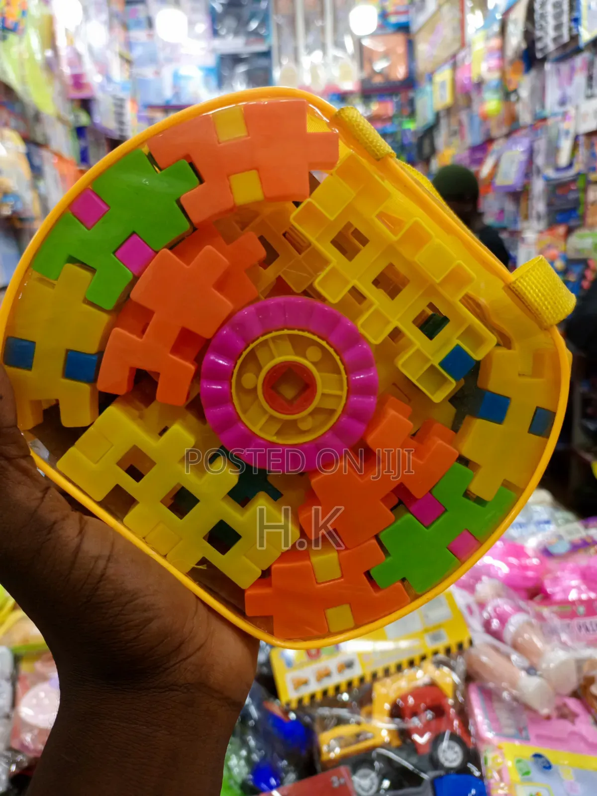 Interlocking Plastic Building Blocks