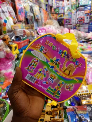 Interlocking Plastic Building Blocks