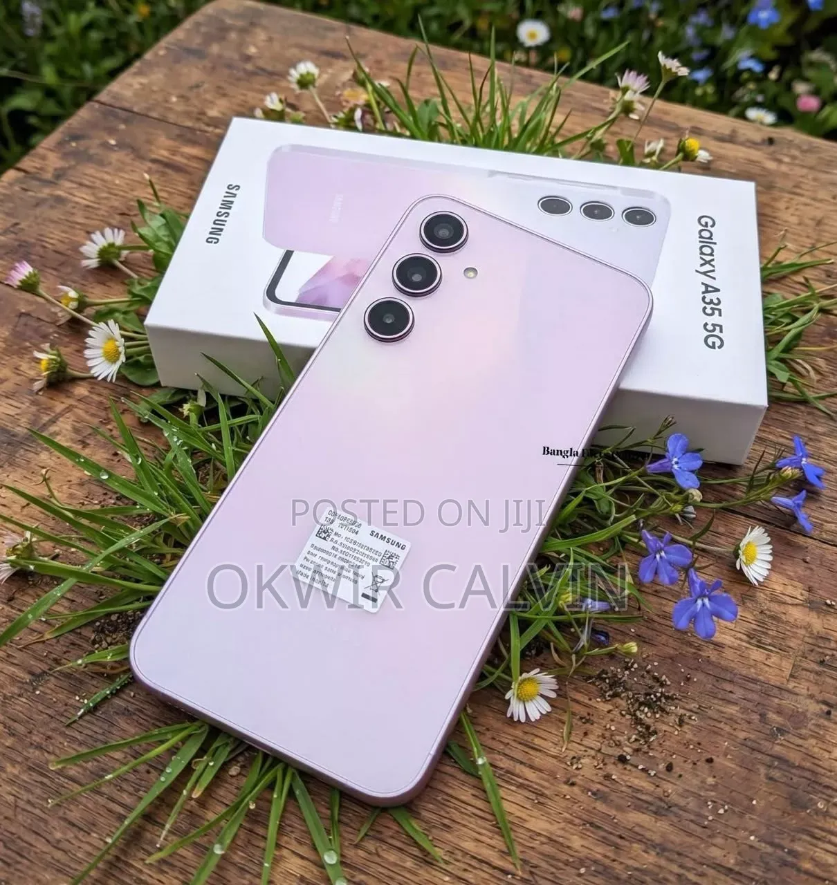 New Samsung Galaxy A35 256 GB Pink