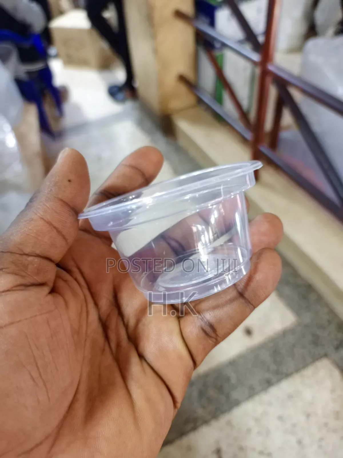 50pcs Clear Plastic Disposable Portion Cup- 120ml