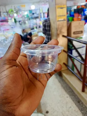 50pcs Clear Plastic Disposable Portion Cup- 120ml