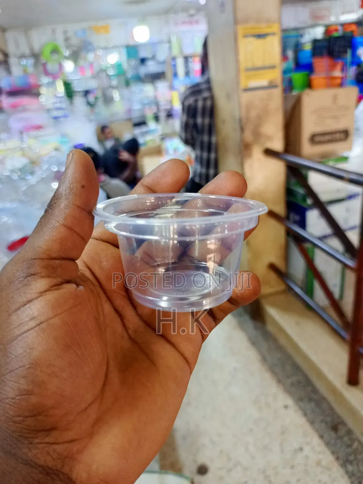 50pcs Clear Plastic Disposable Portion Cup- 120ml