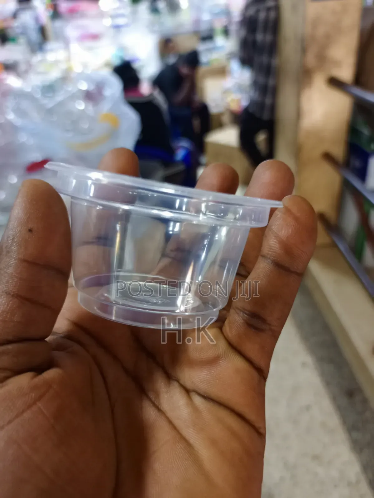 50pcs Clear Plastic Disposable Portion Cup- 120ml