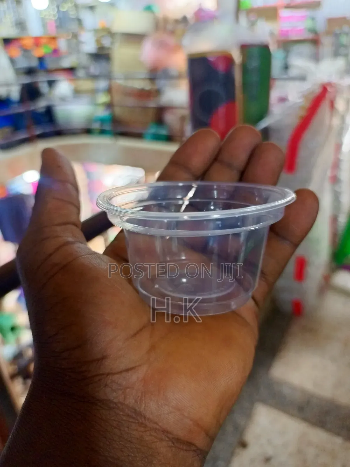50pcs Clear Plastic Disposable Portion Cup- 120ml