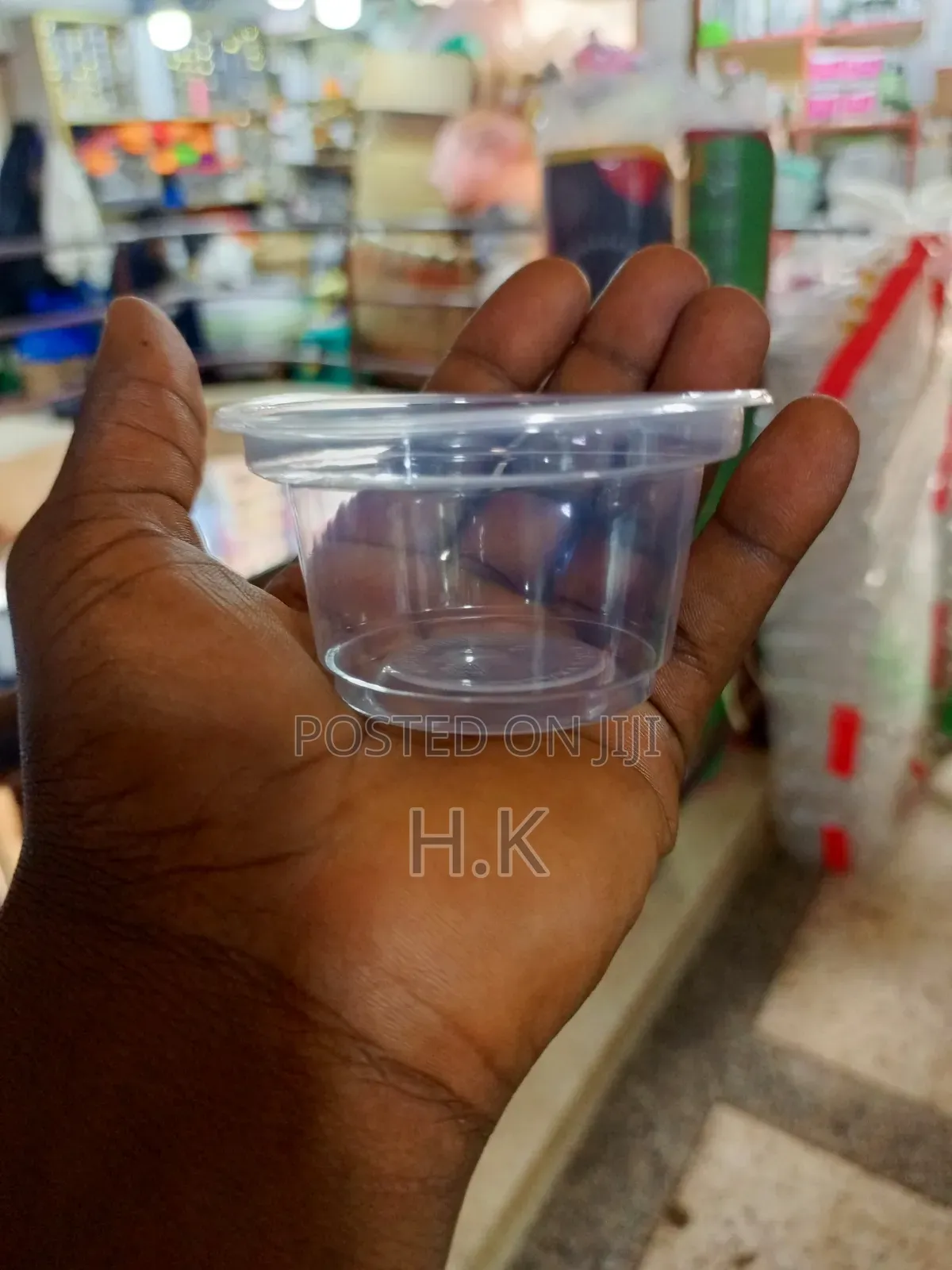 50pcs Clear Plastic Disposable Portion Cup- 120ml