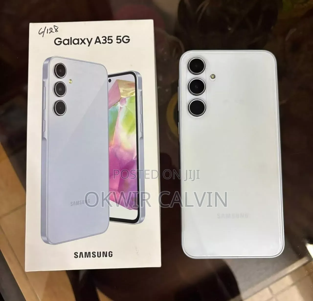 New Samsung Galaxy A35 256 GB White