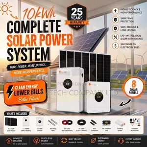 Advanced 10kwh Solar Energy System – Long-Life Lithium Storage