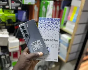 New Tecno Camon 40 Pro 4G 256 GB Black