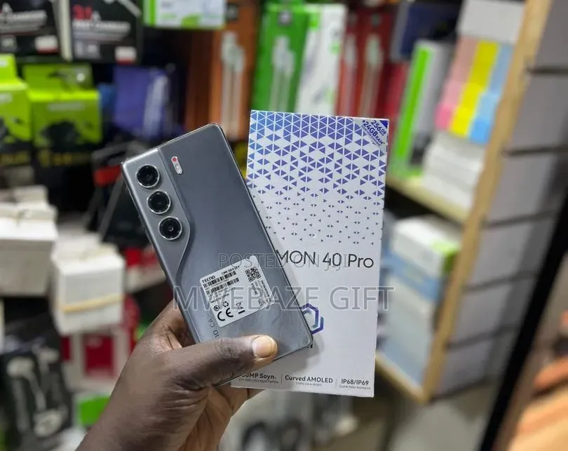 New Tecno Camon 40 Pro 4G 256 GB Black