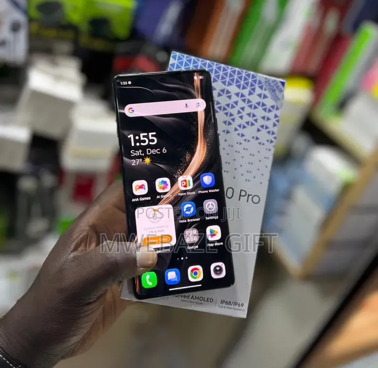 New Tecno Camon 40 Pro 4G 256 GB Black