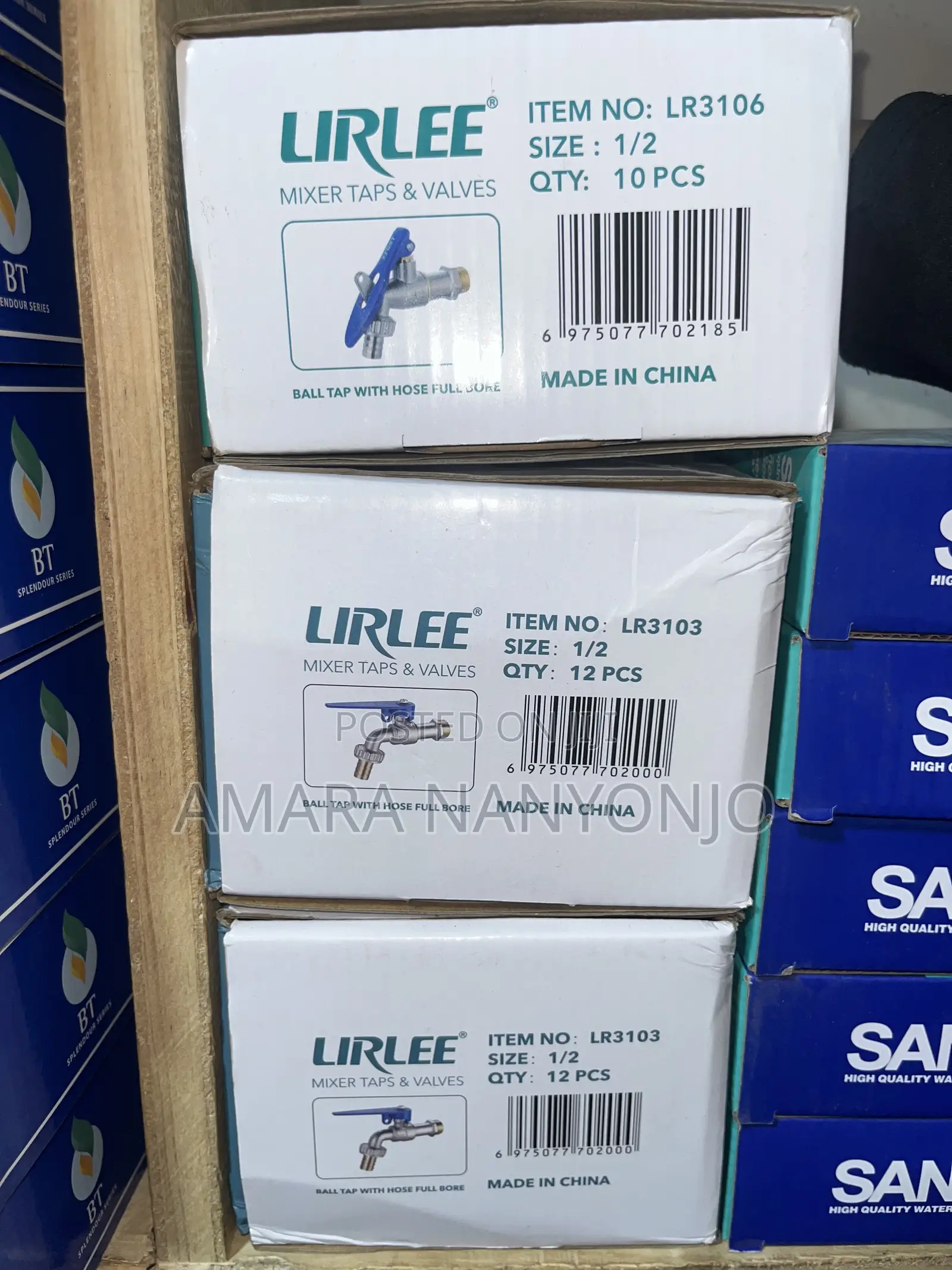 Mixer Taps Valves 1/2