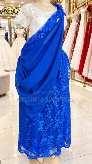 Mushanana – Elegant Royal Blue Traditional Outfit