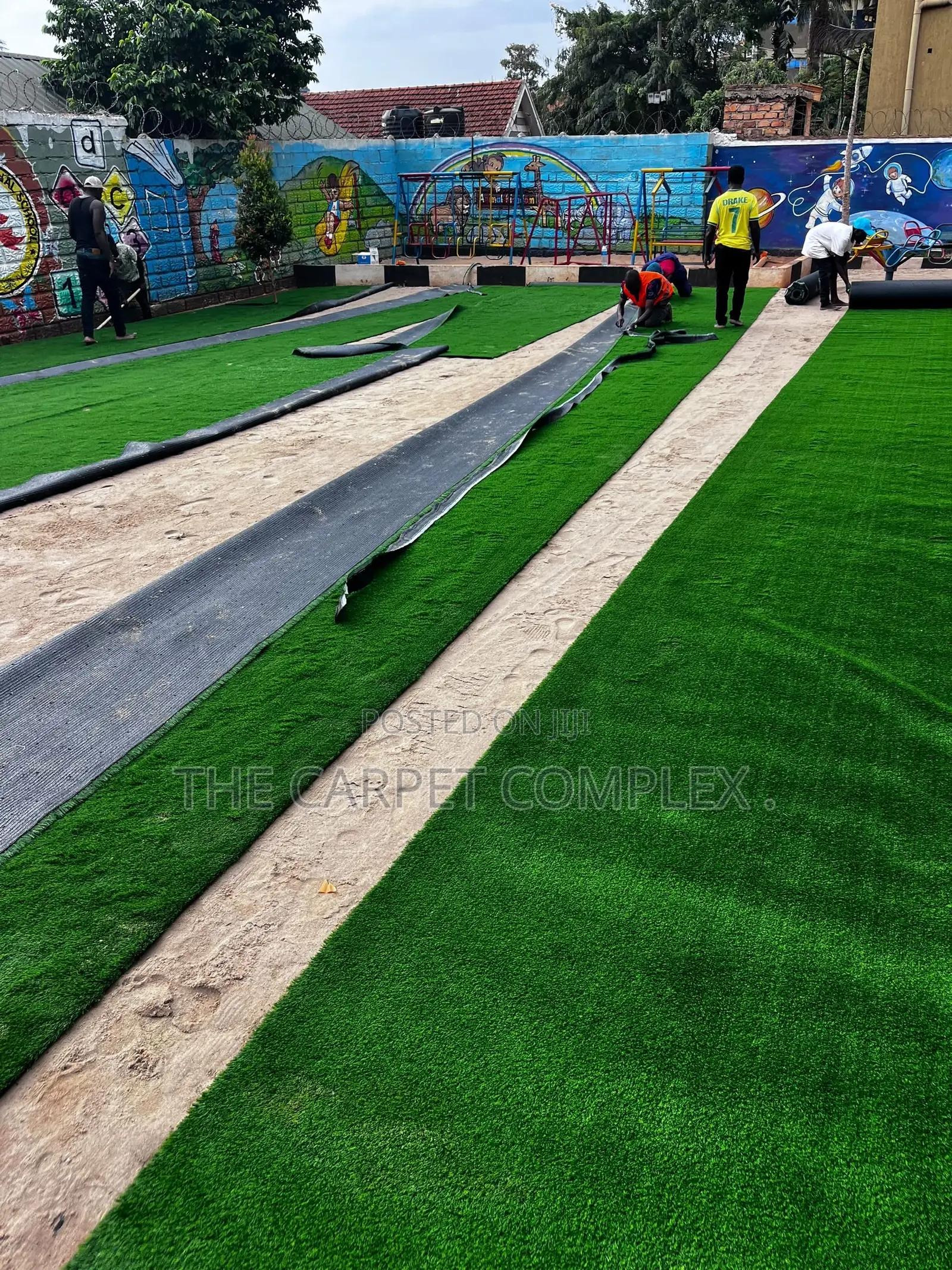Artificial Tuff Plaugrounds High Density 45k Per Squaremeter