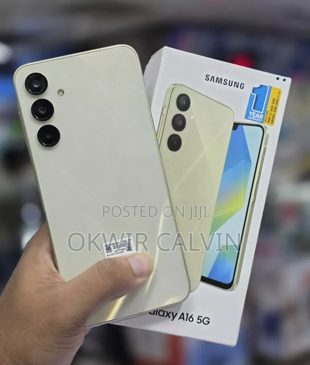 New Samsung Galaxy A16 5G 256 GB Gold