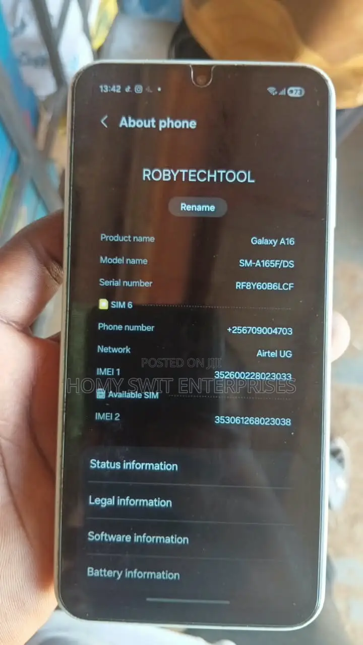 Samsung Galaxy A16 128 GB White