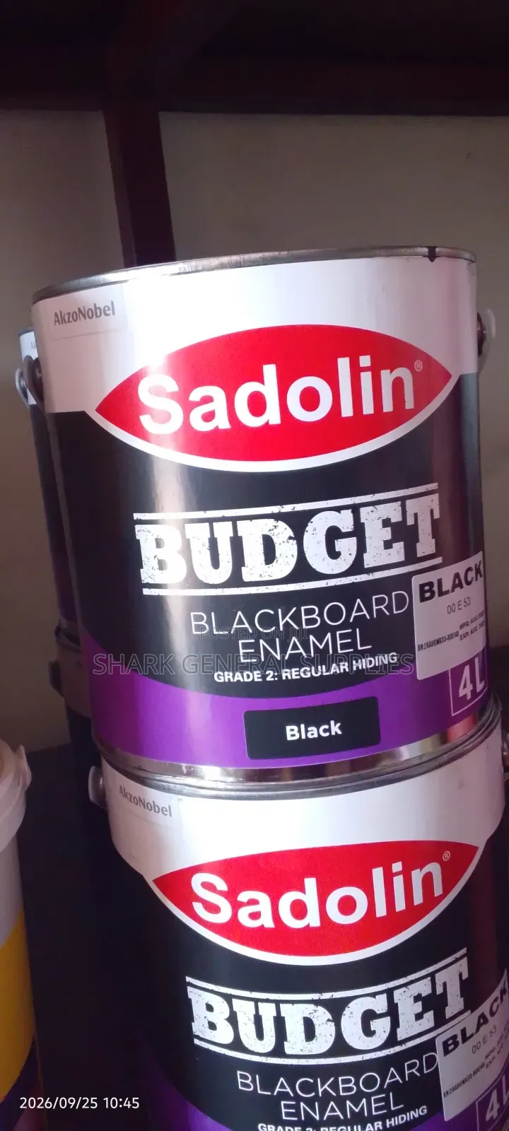 Black Board Paint 4liters
