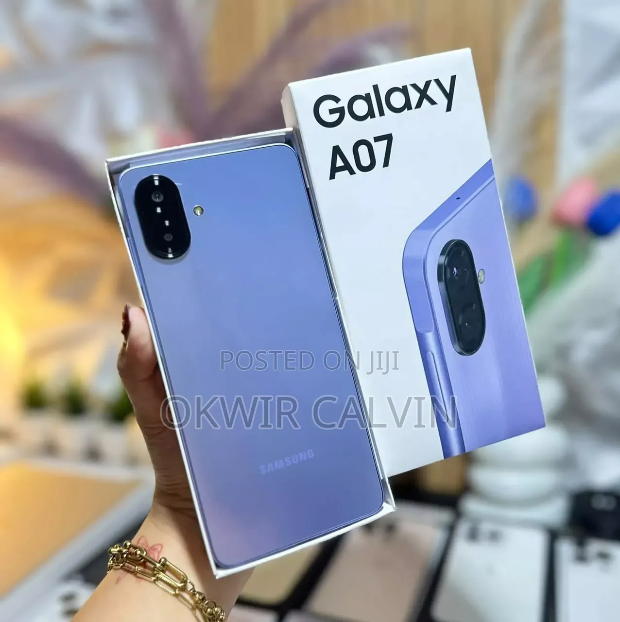 New Samsung Galaxy A07 128 GB Purple