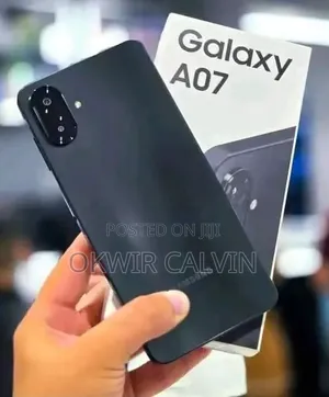New Samsung Galaxy A07 5G 128 GB Black