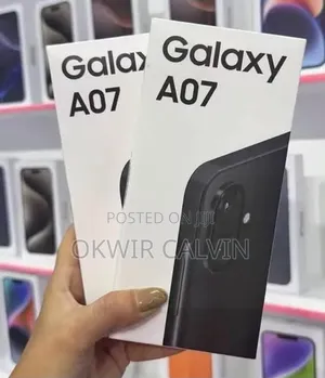 New Samsung Galaxy A07 5G 128 GB Black