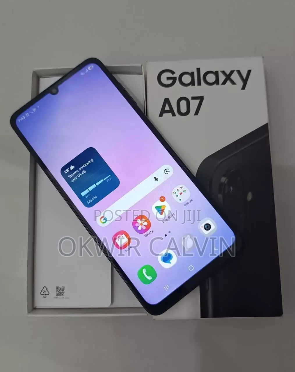 New Samsung Galaxy A07 5G 128 GB Black