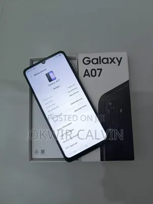 New Samsung Galaxy A07 5G 128 GB Black