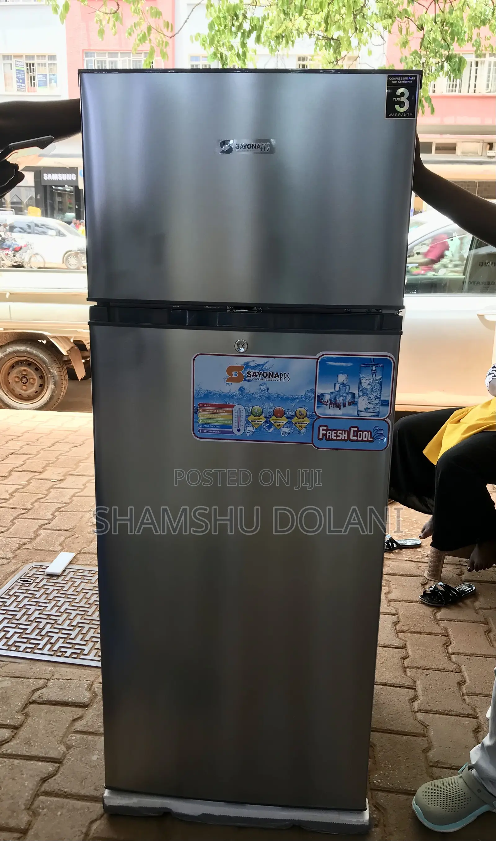 Sayona 280 Fridge With Water Dispenser