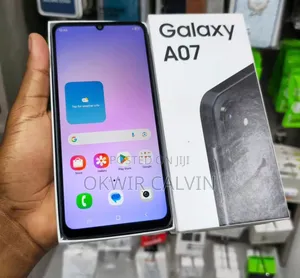 New Samsung Galaxy A07 5G 128 GB Black