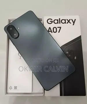New Samsung Galaxy A07 5G 128 GB Black