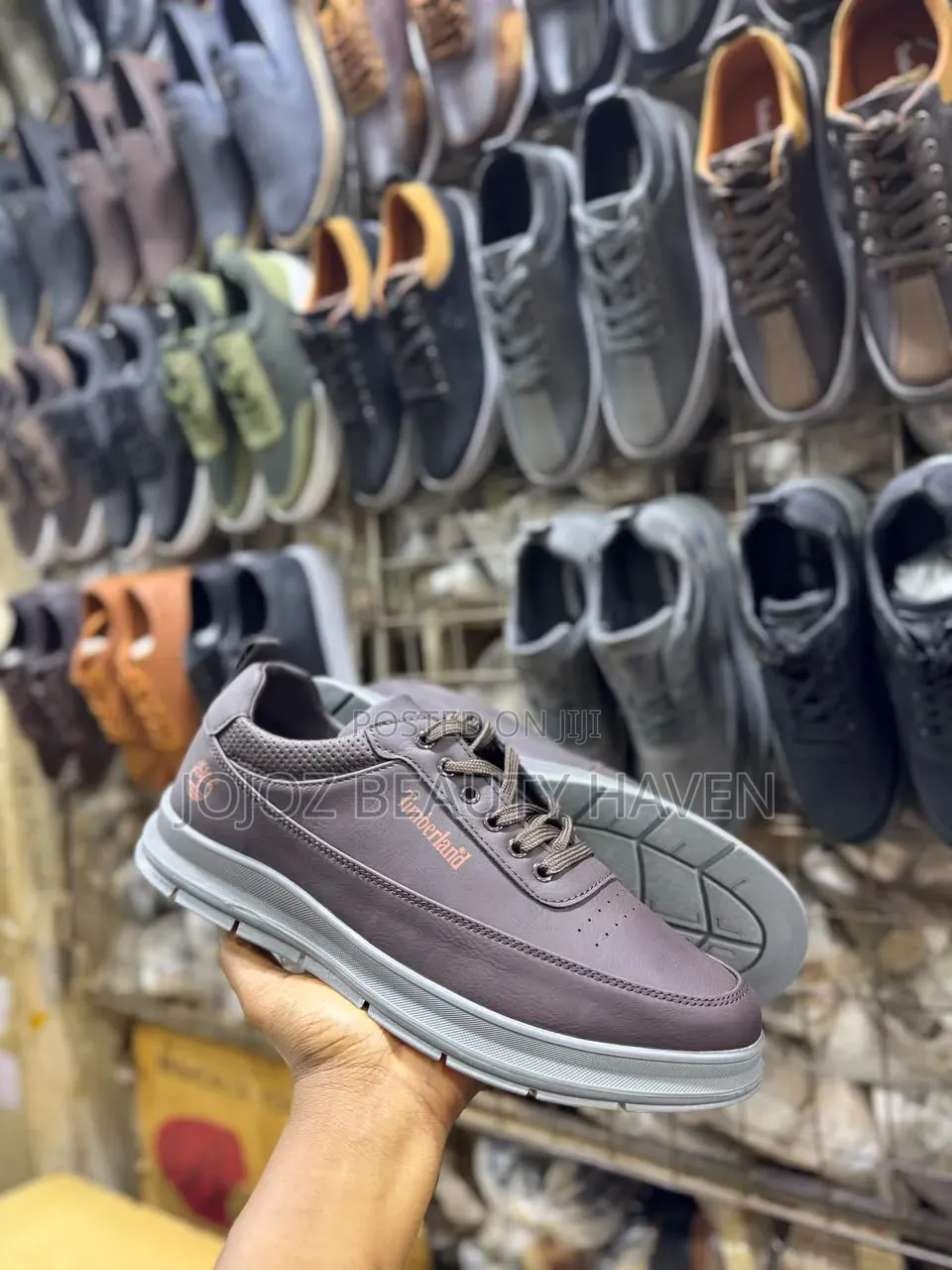 Dark Brown Smart Casual Sneakers