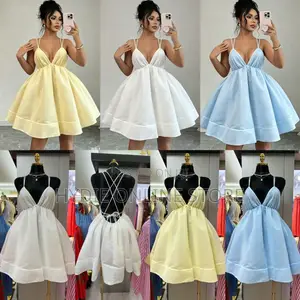 Elegant Princess Short Round Dress