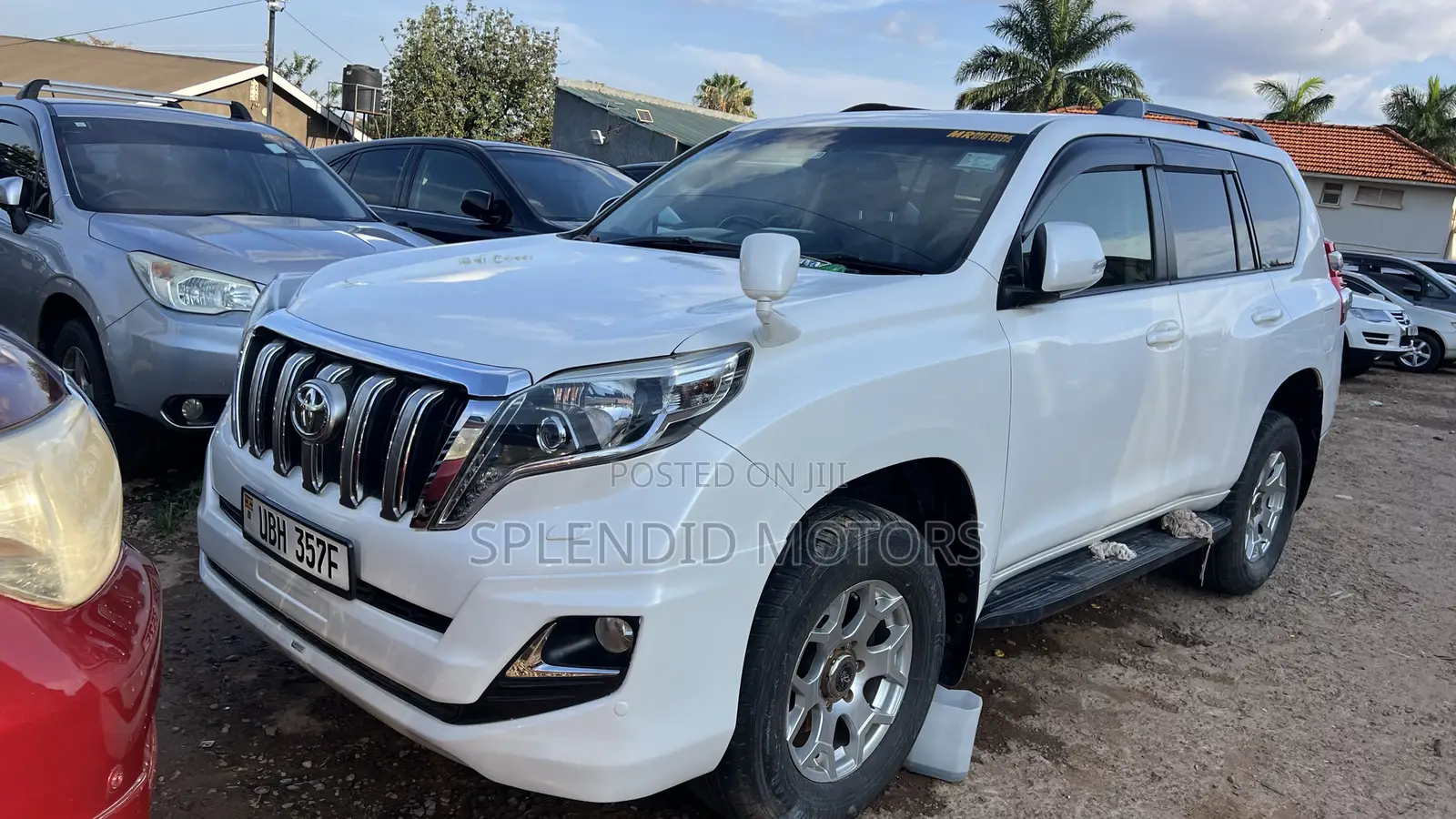 Toyota Land Cruiser Prado 2015 White