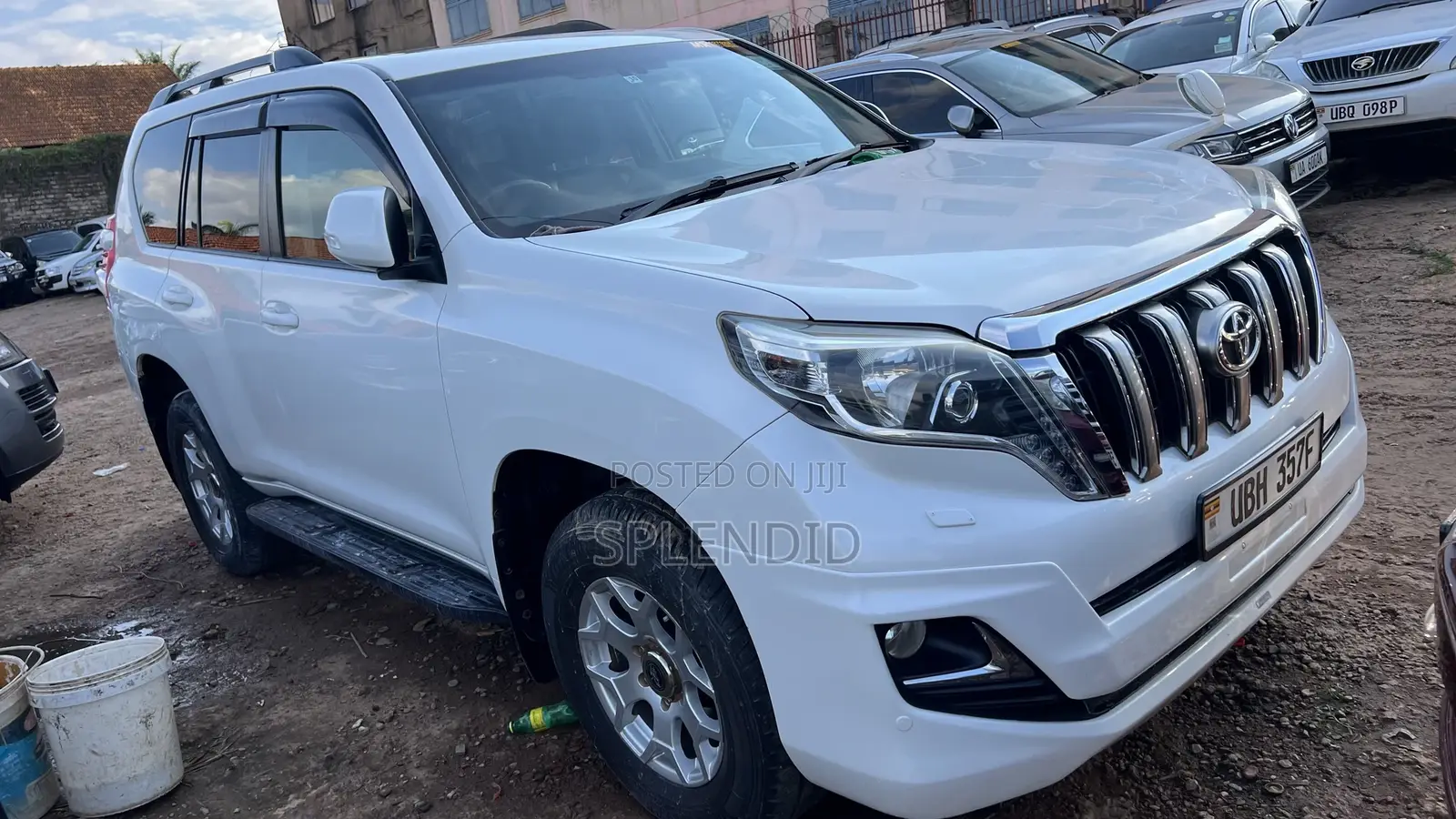 Toyota Land Cruiser Prado 2015 White