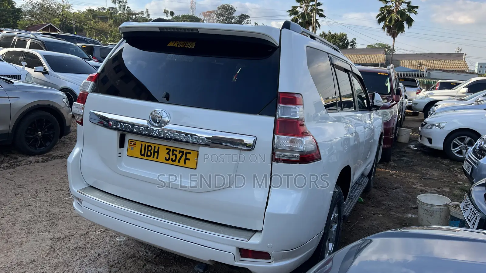 Toyota Land Cruiser Prado 2015 White