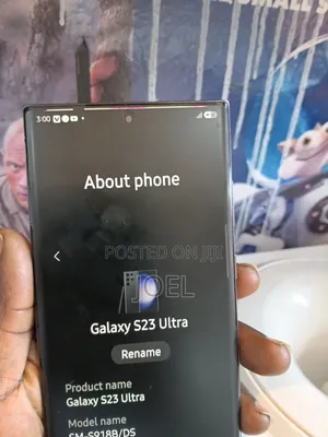 Samsung Galaxy S23 Ultra 256 GB Black