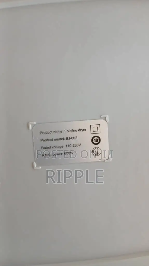 600W Aerbes Folding Clothes Dryer – Electric Heated Dryer With Remote