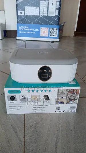600W Aerbes Folding Clothes Dryer – Electric Heated Dryer With Remote