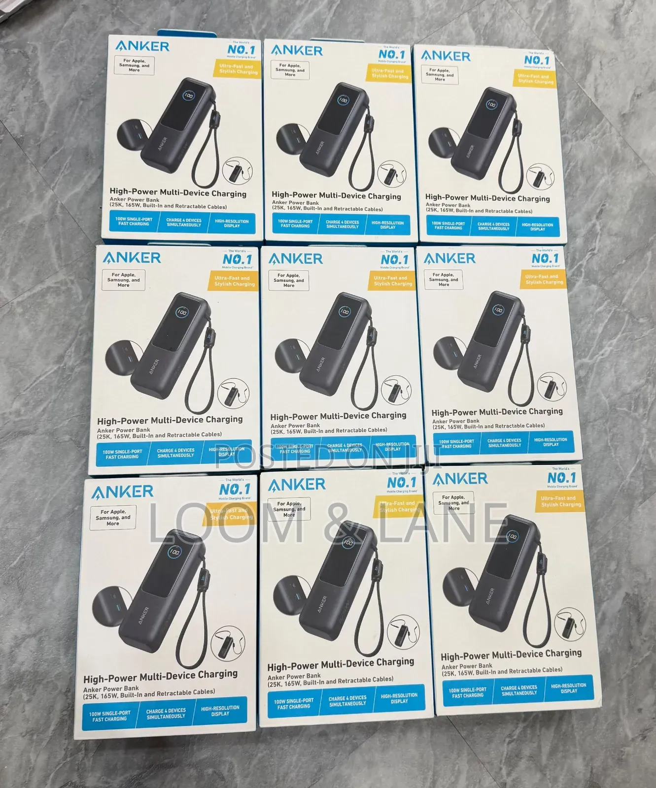 Anker Zolo Power Bank (25,000mAh, 165W)
