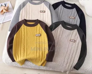 Kids Round Neck Sweaters