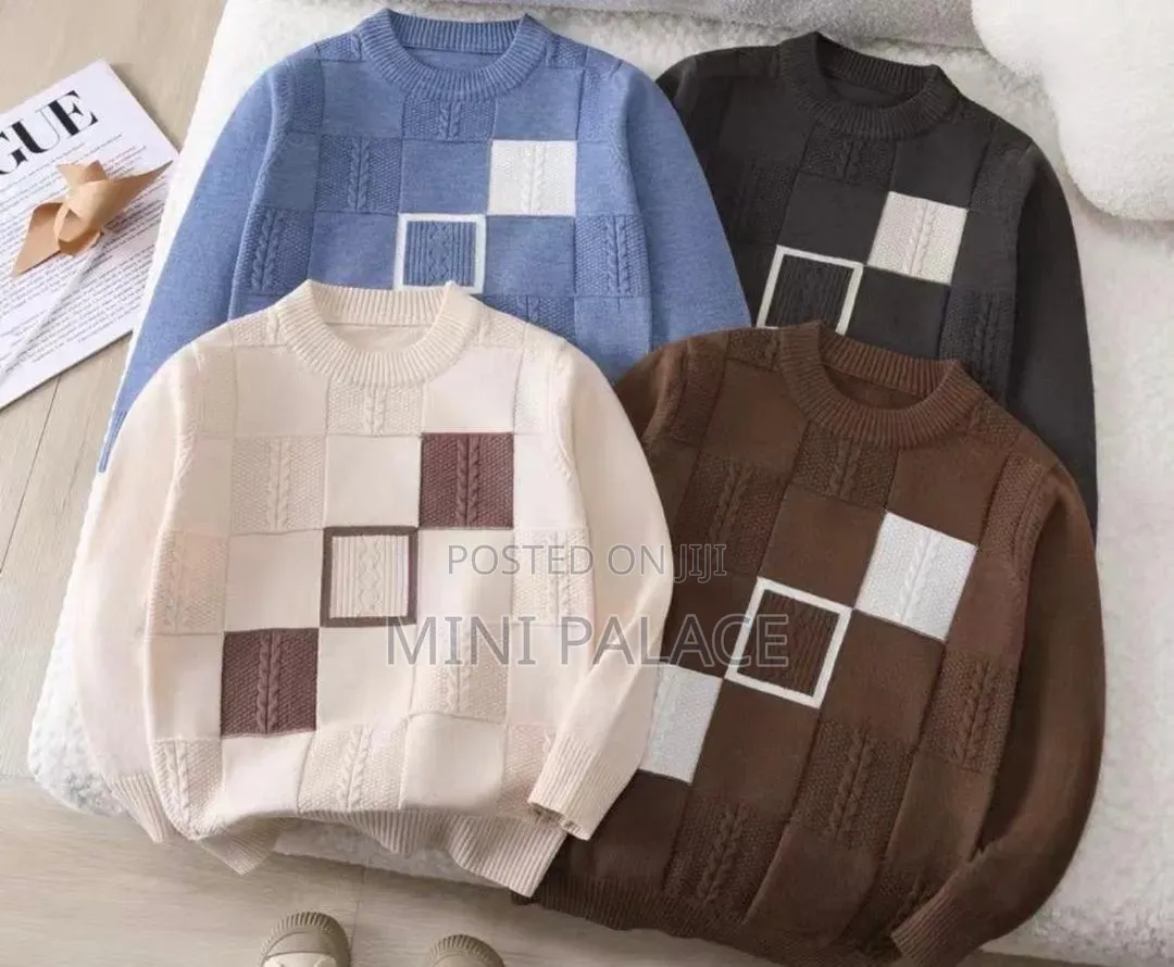 Kids Round Neck Sweaters