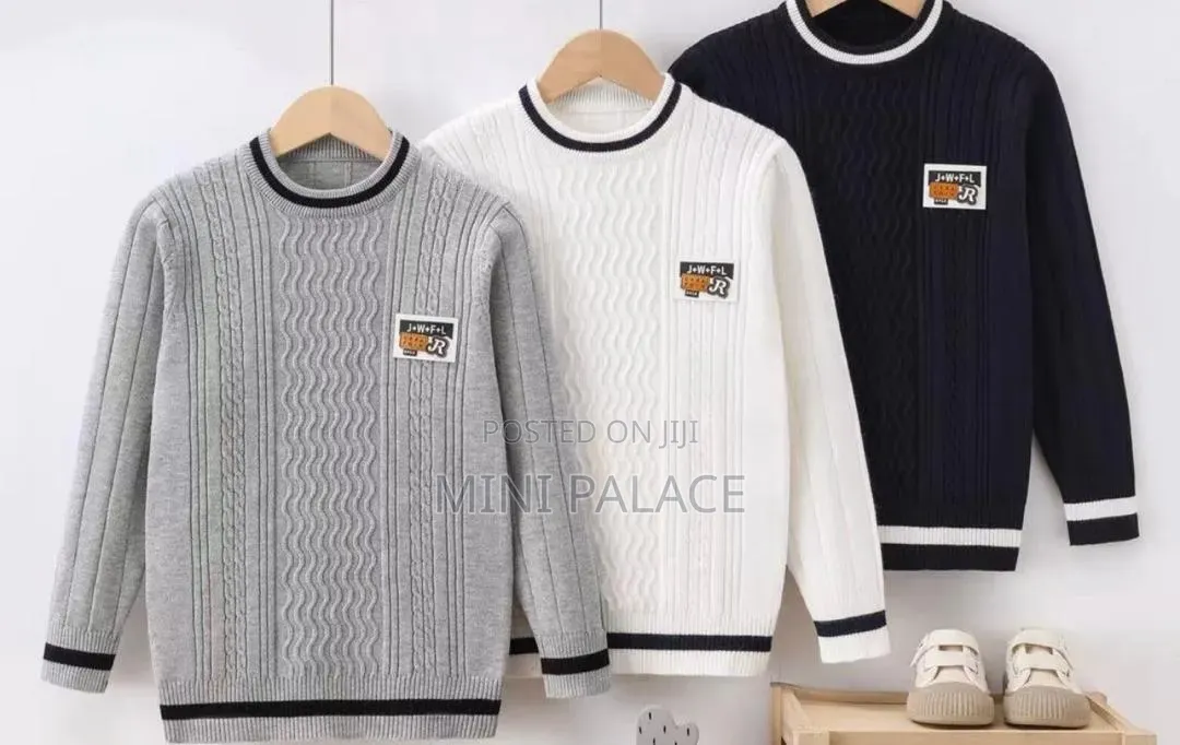 Kids Round Neck Sweaters