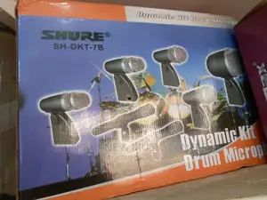 Shure Microphone Drums Set Jazz