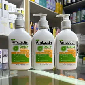 AmLactin Exfoliating Lactic Acid Body Lotions,Ultra Smoothing,vit C.