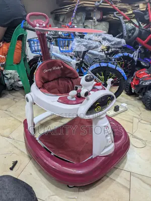 Eye Baby Walker Maroon